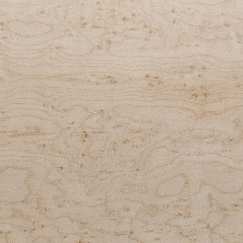 Wood Veneer Sheet - 4' x 8' - 3M PSA Backed - Species:Maple Birds Eye - Cut or Style Type:Flat Cut - Heavy Figure